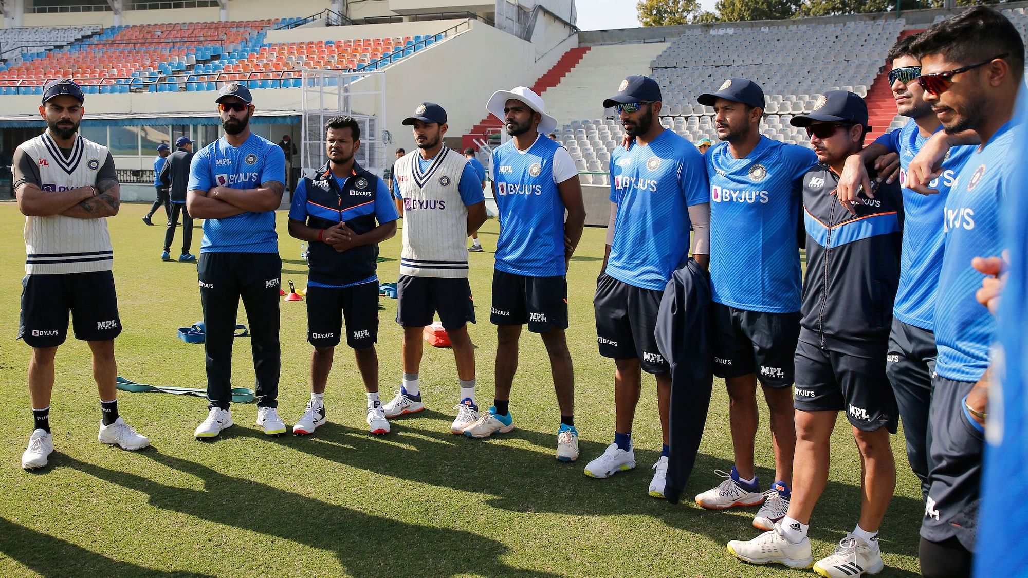 <div class="paragraphs"><p>Indian cricket team in training in Mohali</p></div>