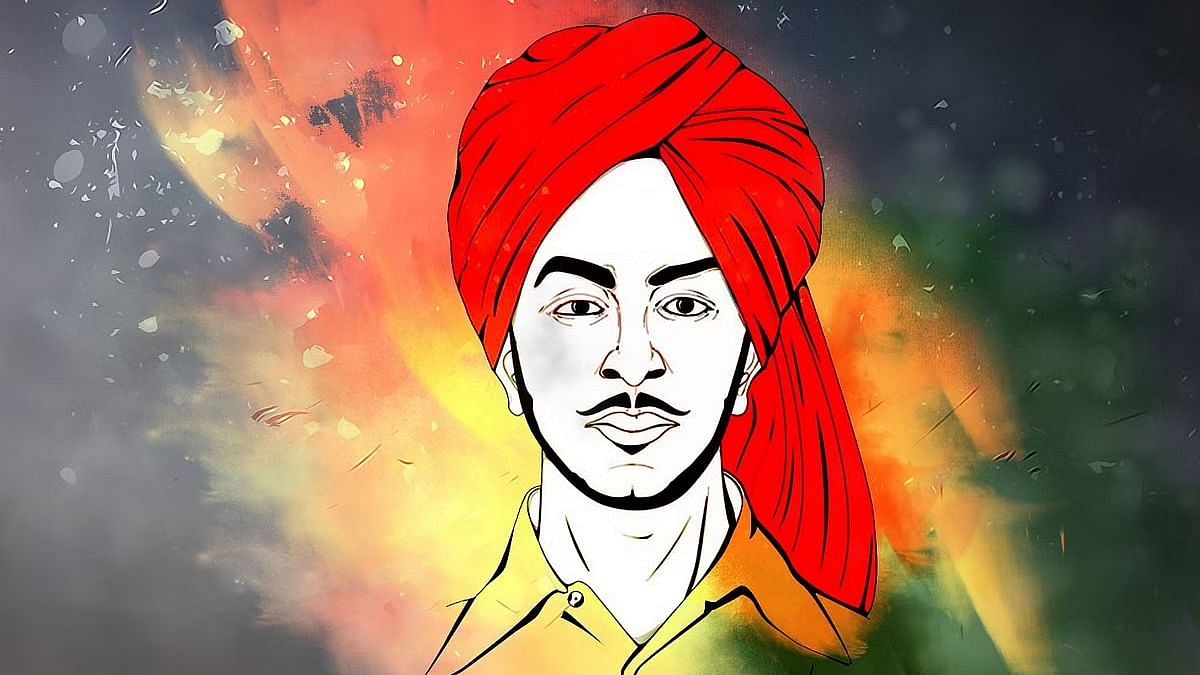 <div class="paragraphs"><p>Shaheed-e-Azam <a href="https://www.thequint.com/lifestyle/shaheed-bhagat-singh-birth-anniversary-quotes-and-images-messages">Sardar Bhagat Singh</a></p></div>