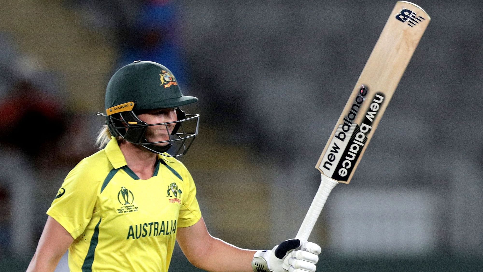 <div class="paragraphs"><p>Meg Lanning scored 97 as Australia defeated India in the Women's ODI World Cup</p></div>