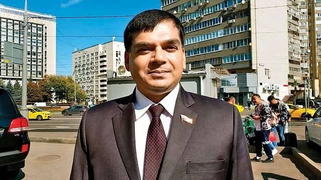<div class="paragraphs"><p>Abhay Kumar Singh, a member of Putin's political party in Russia who hails from Bihar, made rounds after he supported Russia's actions in Ukraine, comparing them to "India's surgical strike."</p></div>