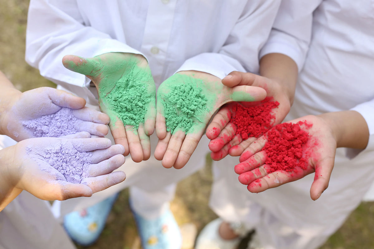 Holi 2022: Keep your kids safe this Holi from the toxins in chemical colours and COVID with these pointers.