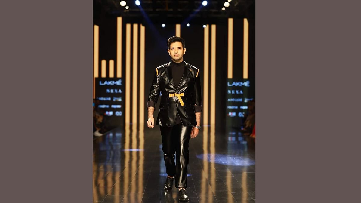 AAP Leader & RS MP Raghav Chadha Turns Model, Walks Ramp at Lakme Fashion Week