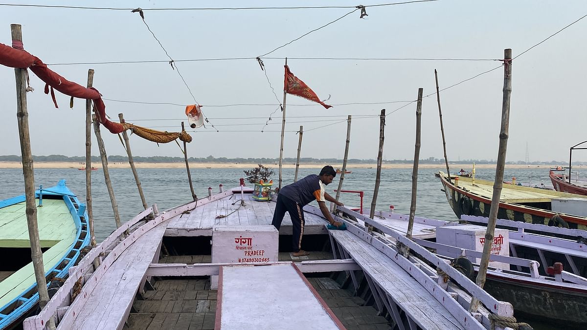 The boatmen on Varanasi's ghats blame Modi and Yogi for increasing privatisation and the lockdown woes.