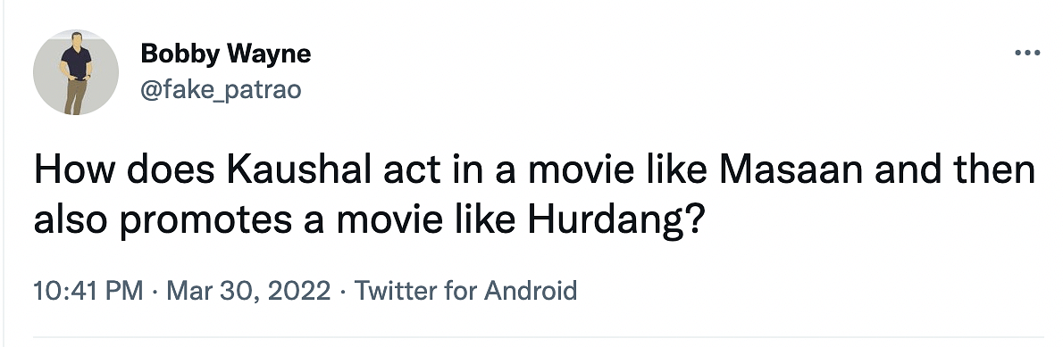 Hurdang starring Sunny Kaushal and Nushrratt Bharuccha is based on anti-reservation protests in 1990.
