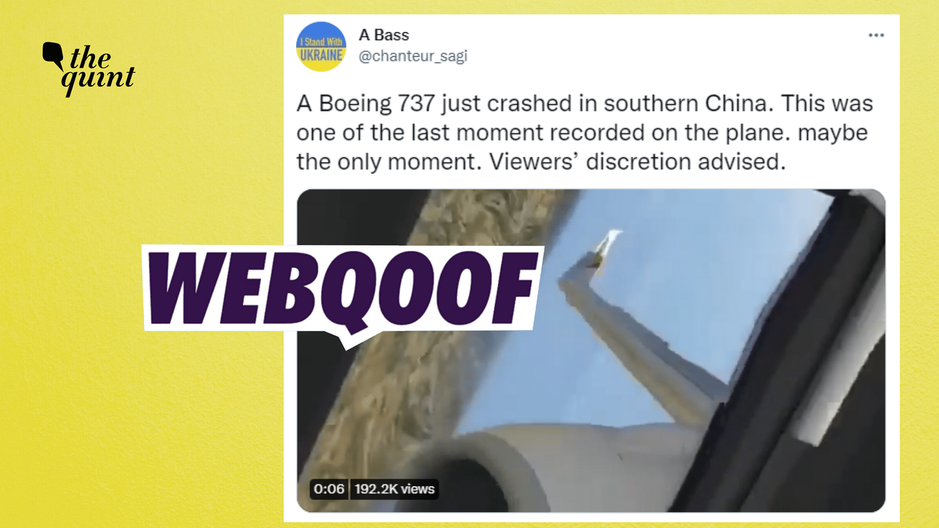 <div class="paragraphs"><p>Fact-Check | A video from a video simulation showing the crash of Ethiopian airline plane was shared as the recent crash in China.</p></div>