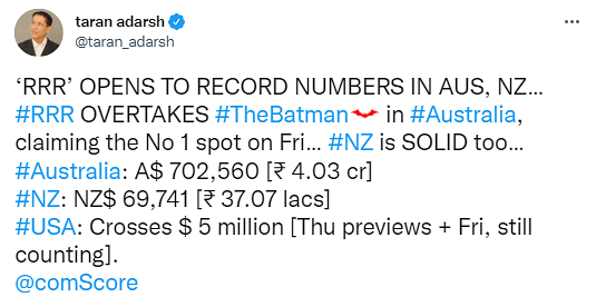'Baahubali 2' had made Rs 217 crore worldwide on its opening day.