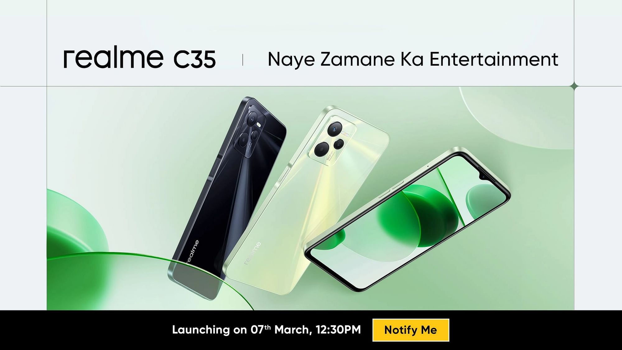 realme c35 kb launch hua