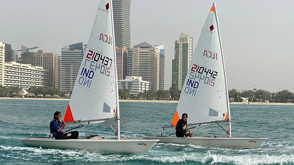 <div class="paragraphs"><p>Coming out with flying colours, young sailors - Ritika Dangi and Neha Thakur - both daughters of farmers in Madhya Pradesh won a gold and bronze medal respectively at the recently held Asian Sailing Championship in Abu Dhabi. The event concluded on Sunday, 6 March.</p></div>