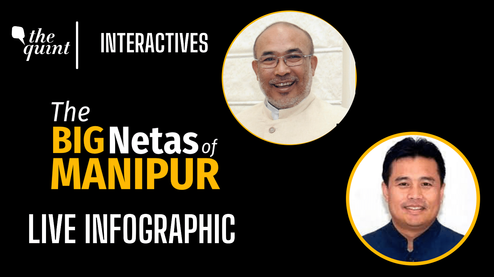 <div class="paragraphs"><p>Here is a live infographic to help you track how the big netas and key candidates are faring in Manipur.</p></div>