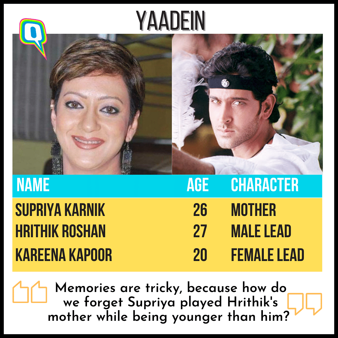 The bizarre age gap between actors and actresses in some Bollywood movies was beyond disturbing. 