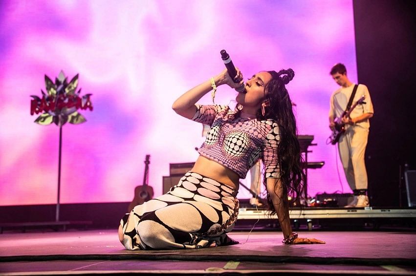 <div class="paragraphs"><p>The singer-songwriter during her performance at Coachella.&nbsp;</p></div>
