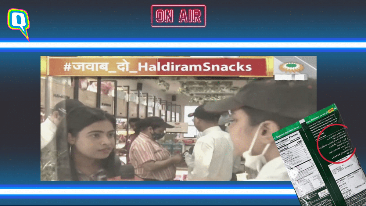Reporter Claims There Is Animal Oil In Haldiram's Just Because It Has Urdu  Packaging; Netizens Say 'Shameful' - Culture