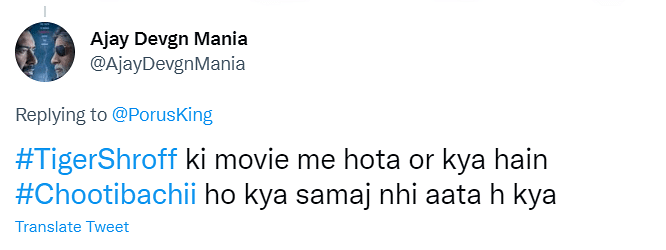 'Chhote bachhe ho kya jo Heropanti 2 sign kar li', asks a Twitter user after watching the movie!