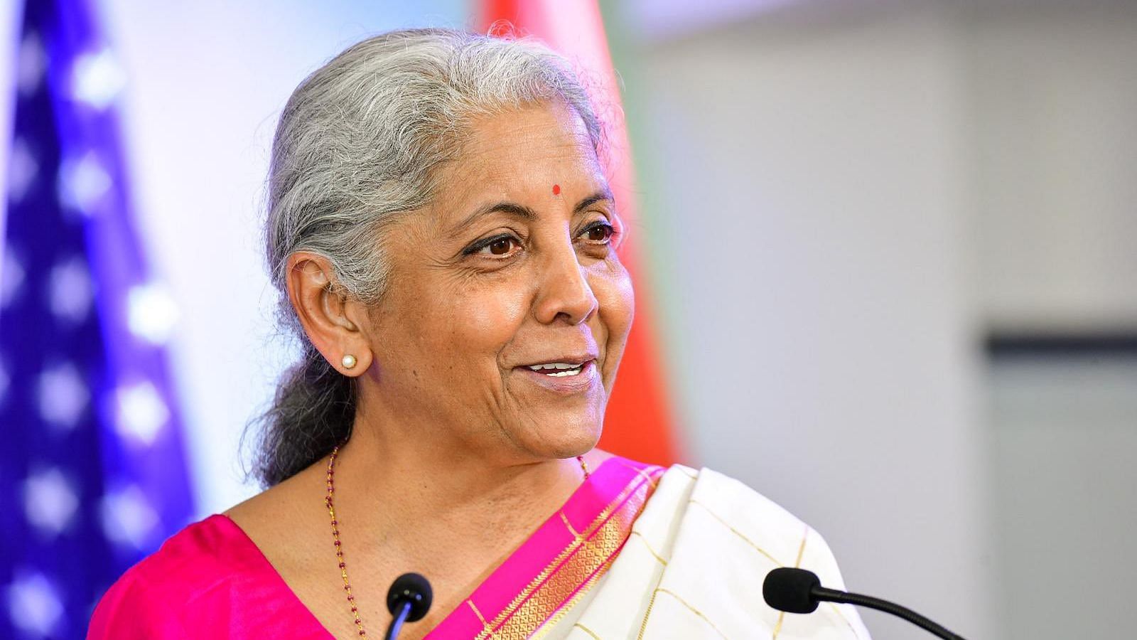 <div class="paragraphs"><p>Finance Minister Nirmala Sitharaman on Sunday, 24 April, called on the Indian diaspora in the US to become partners in the growth of India, which is set to attain 100 years of independence in the next 25 years.</p></div>