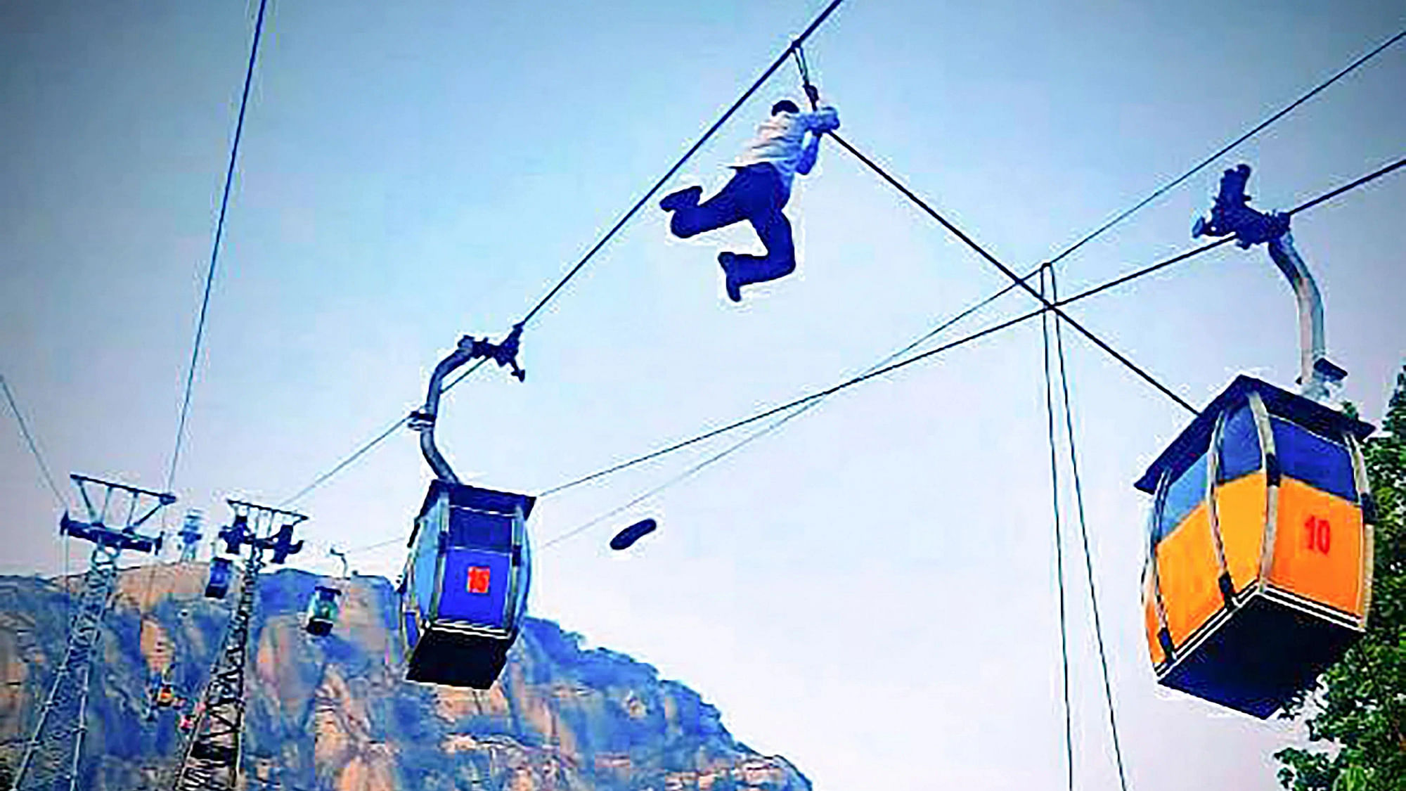<div class="paragraphs"><p>The accident had taken place on 10 April, when cable cars on a ropeway collided with each other in Jharkhand's&nbsp;Trikut hills.&nbsp;</p></div>
