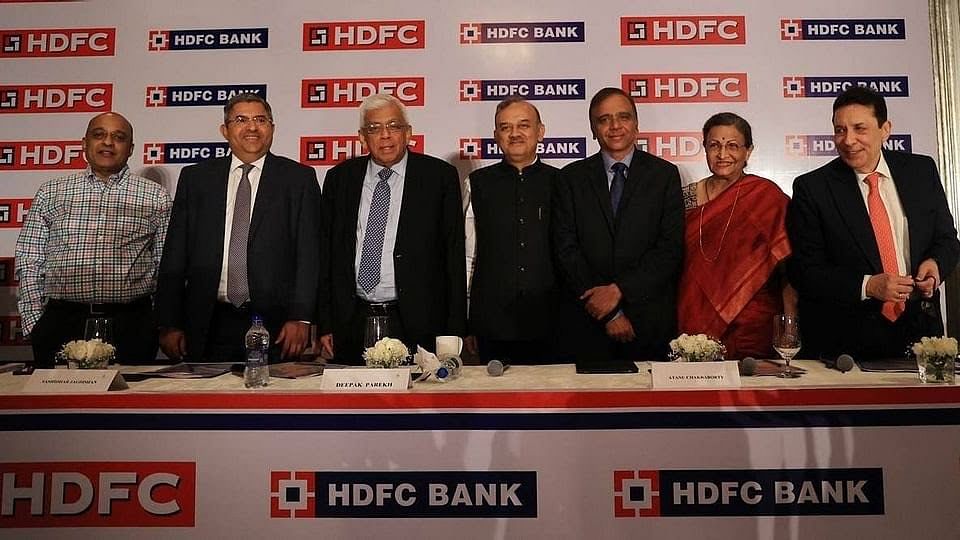 <div class="paragraphs"><p>Housing Development Finance Corporation (HDFC) on Monday, 4 April, announced that its Board had approved a <a href="https://www.thequint.com/news/breaking-news/housing-development-finance-corporation-merger-investments-holdings-bank#read-more">merger</a> between HDFC Bank and HDFC Ltd, creating a landmark deal in the country's financial sector.</p></div>