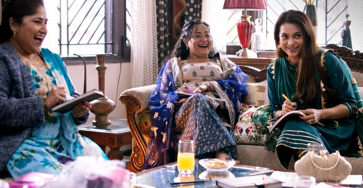 In 'Sharmaji Namkeen', the kitty parties become a space for the women and Sharmaji to truly be themselves.