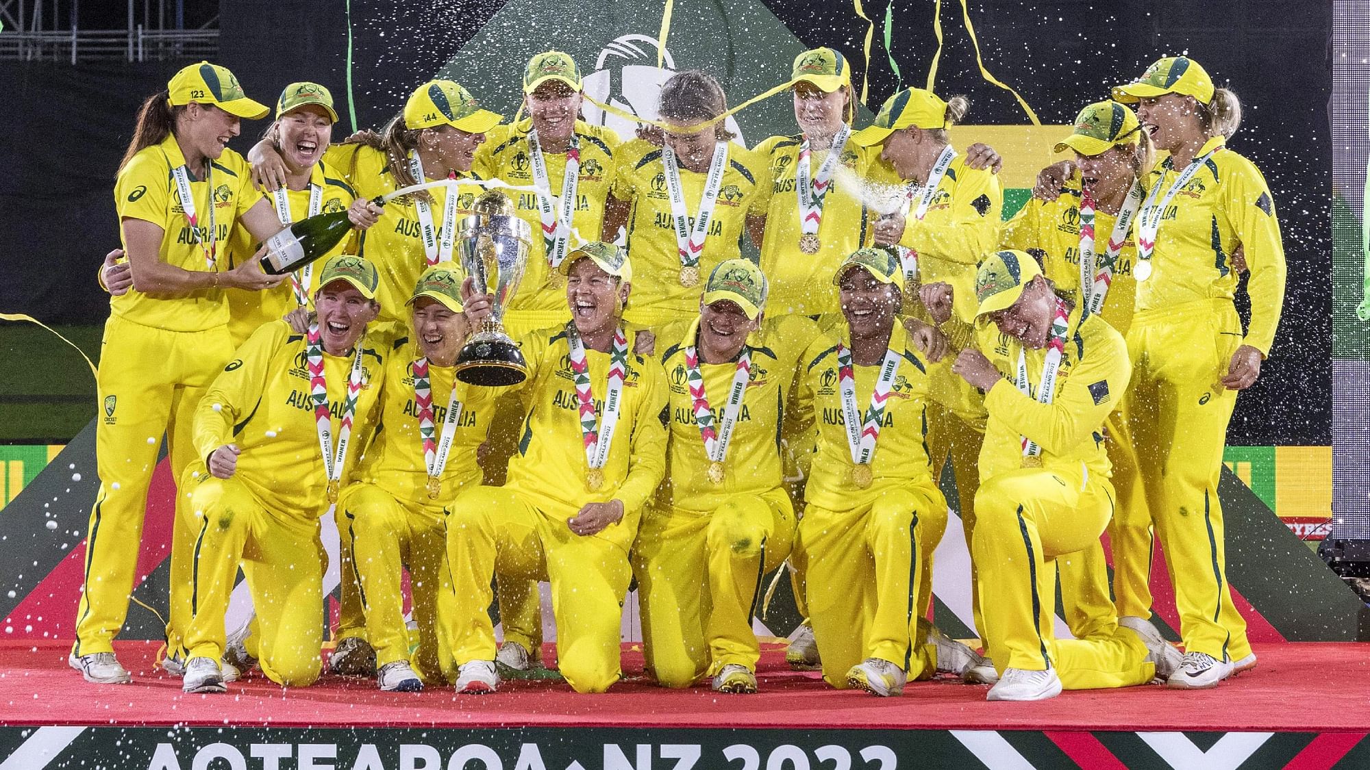 <div class="paragraphs"><p>Australia won the Women's ODI World Cup on Sunday for a seventh time.</p></div>