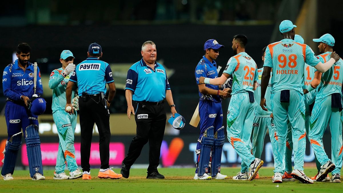 Lucknow Super Giants defeated Mumbai Indians by 36 runs on Sunday night at the Wankhede Stadium.