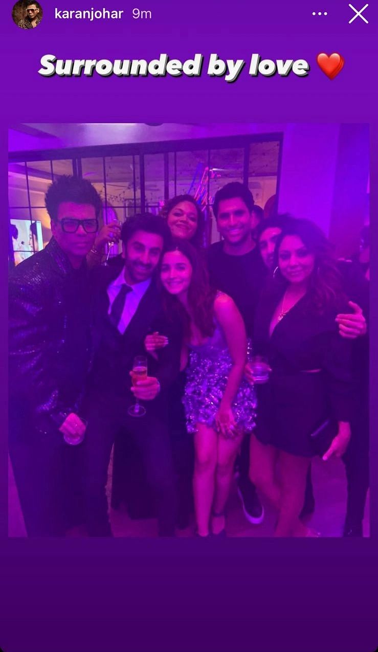 Alia and Ranbir host an intimate post-wedding reception. Check out the pictures!