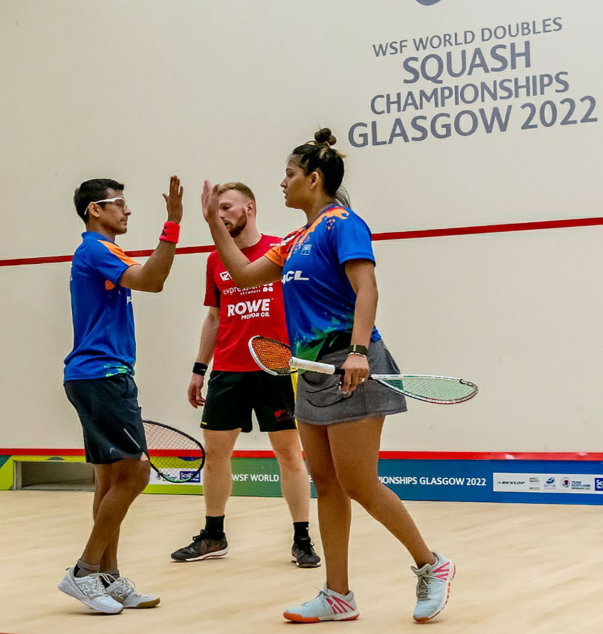 Dipika made a thundering return with a successful campaign at Glasgow with Saurav Ghosal & Joshna Chinappa. 