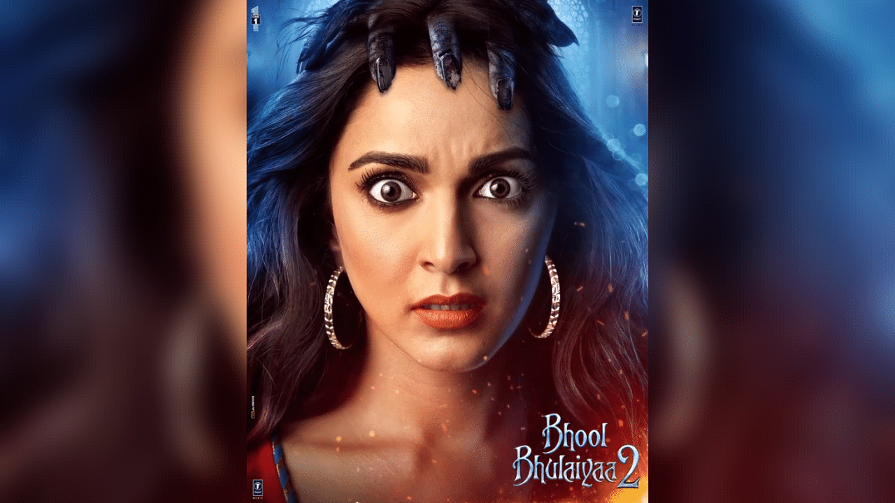 <div class="paragraphs"><p>Kiara Advani's look in&nbsp;<em>Bhool Bhulaiyaa 2.</em></p></div>