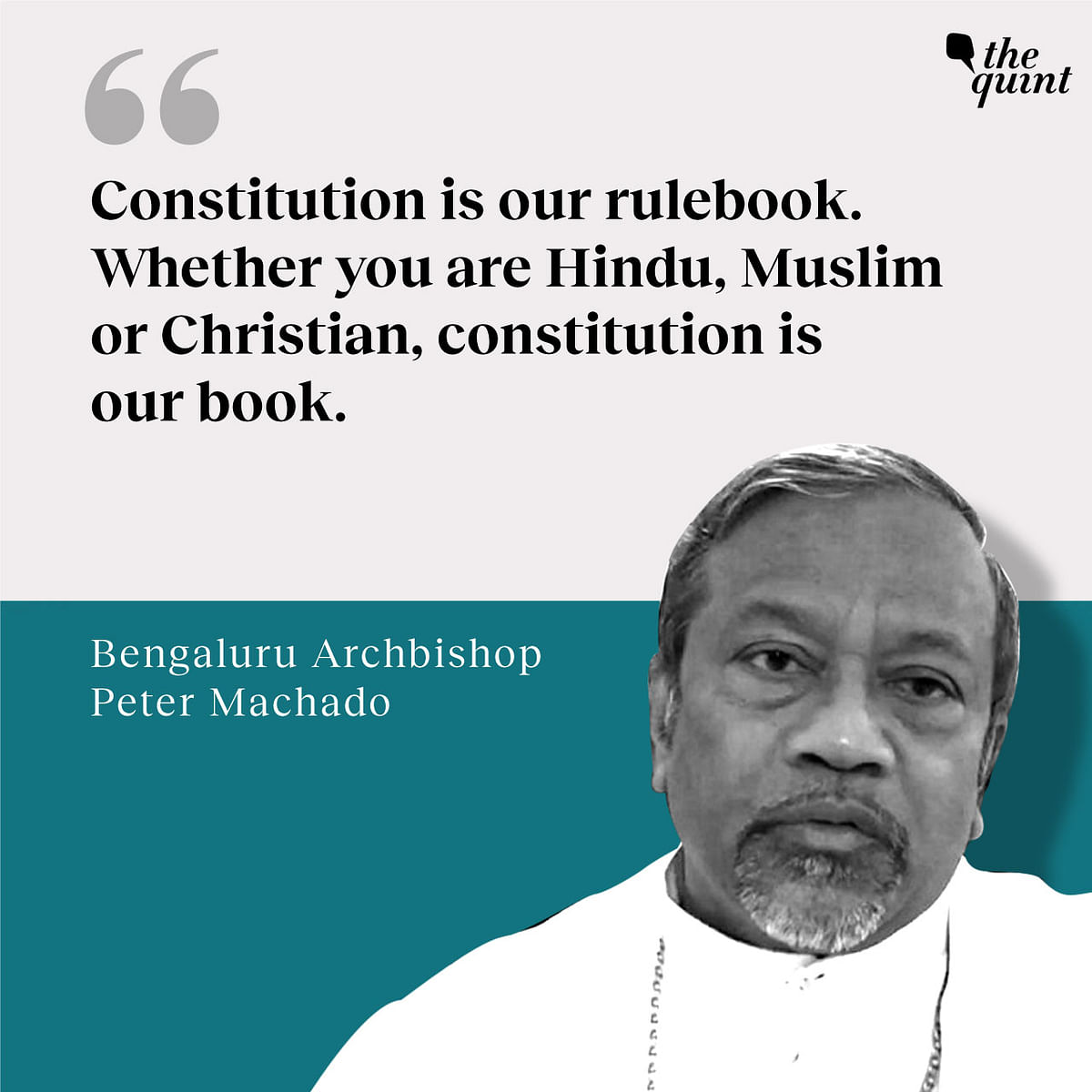 Archbishop Peter Machado asked the BJP government to rein-in the fringe elements which target minorities. 