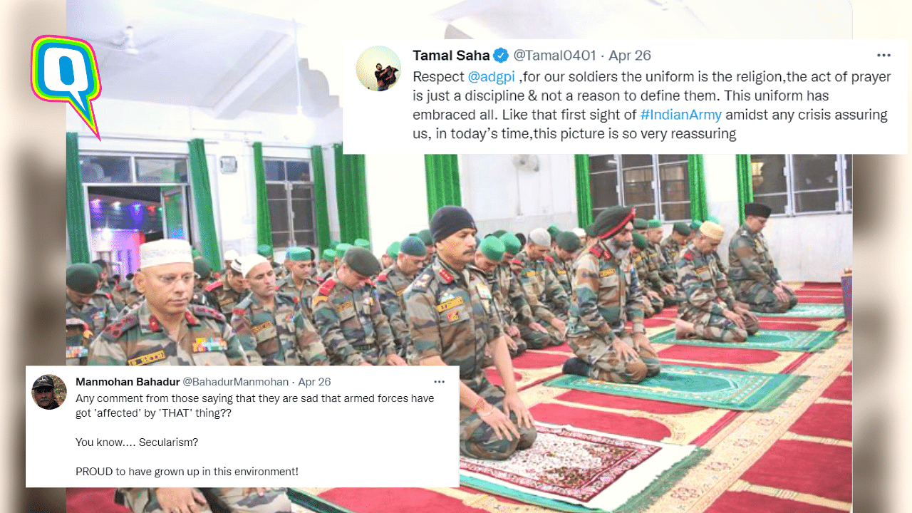 <div class="paragraphs"><p>Indian officers from different religions offer prayers during Ramzan </p></div>