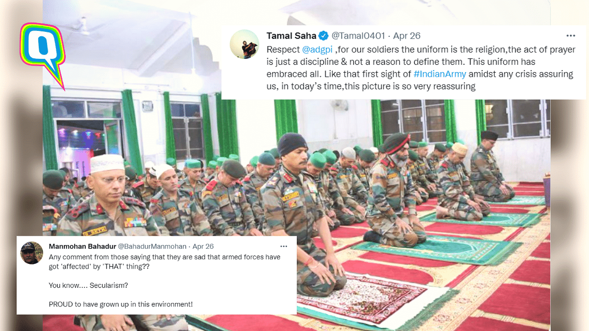 Indian Army Officers Offer Namaz During Ramzan, Win Hearts