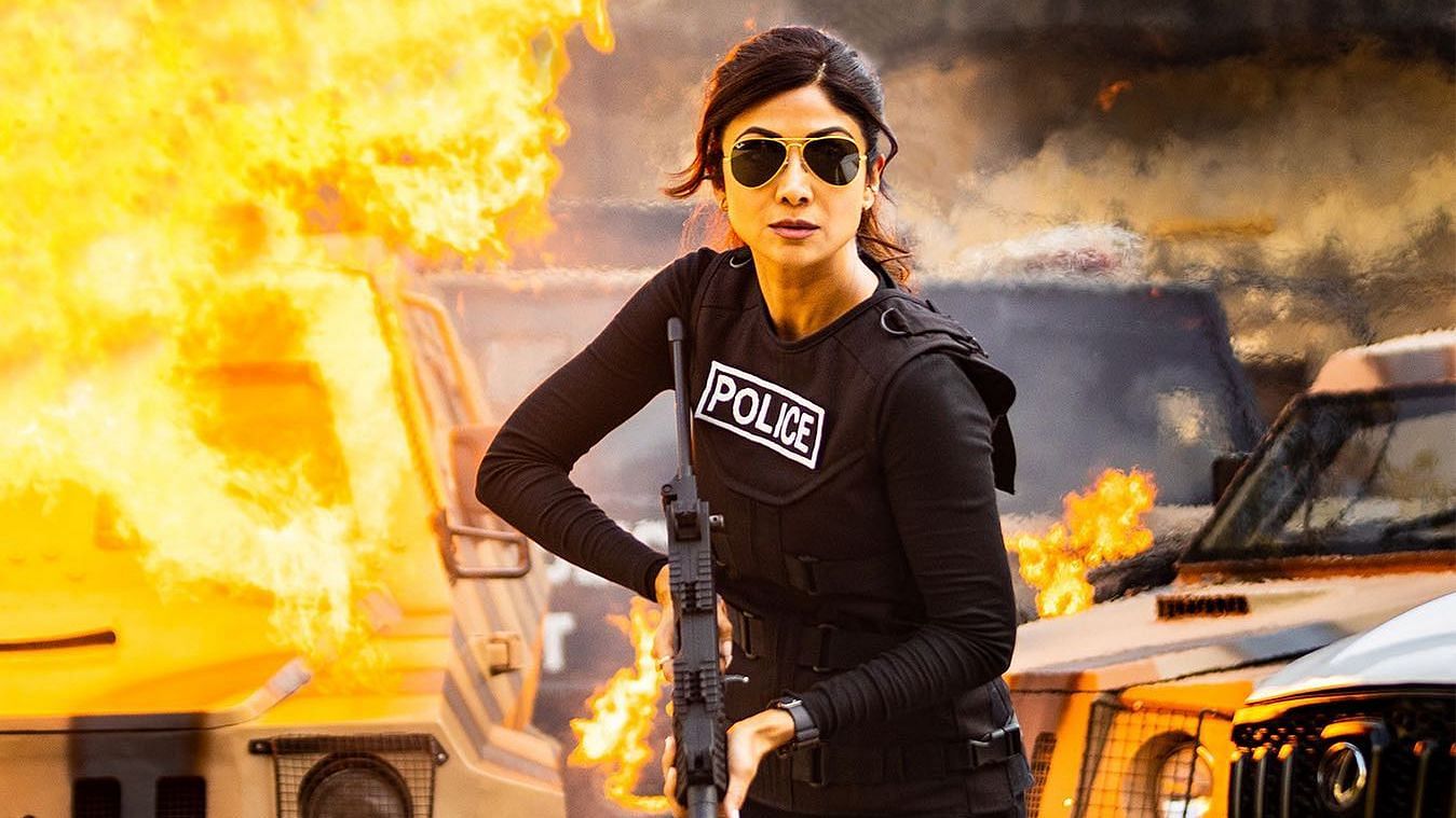 <div class="paragraphs"><p>Shilpa Shetty shares her first look from Rohit Shetty's 'Indian Police Force'.</p></div>