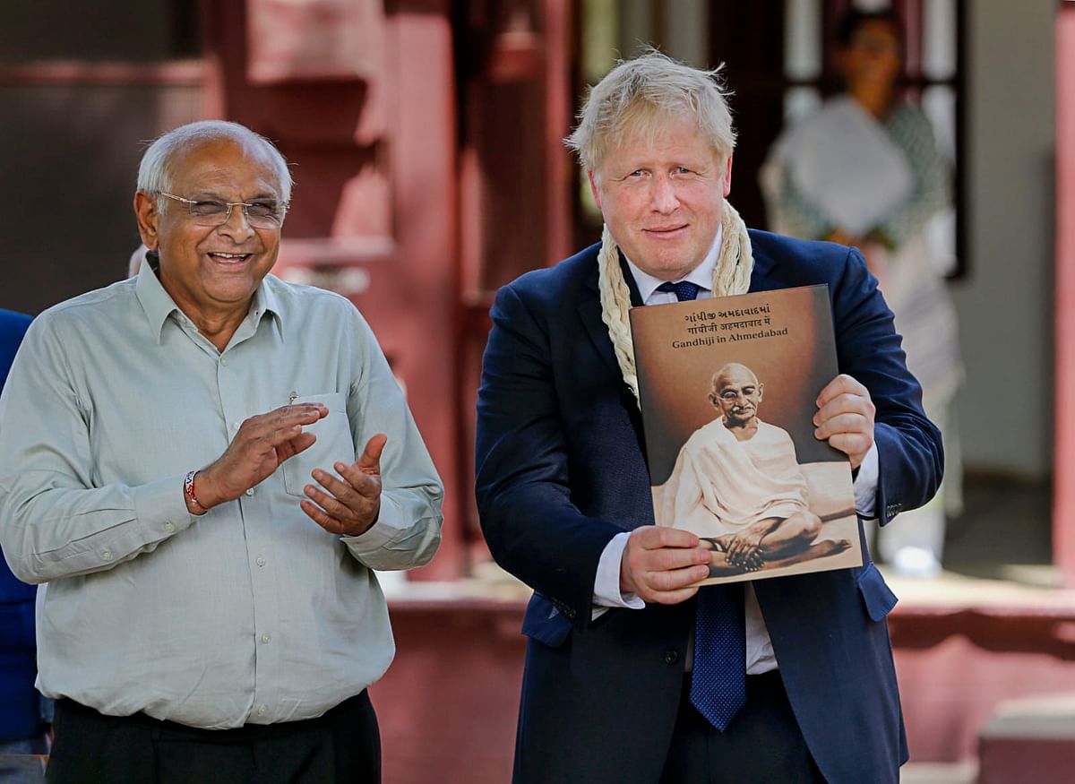 In Gujarat on Thursday, Boris Johnson said India and UK both share anxieties about autocracies around the world.