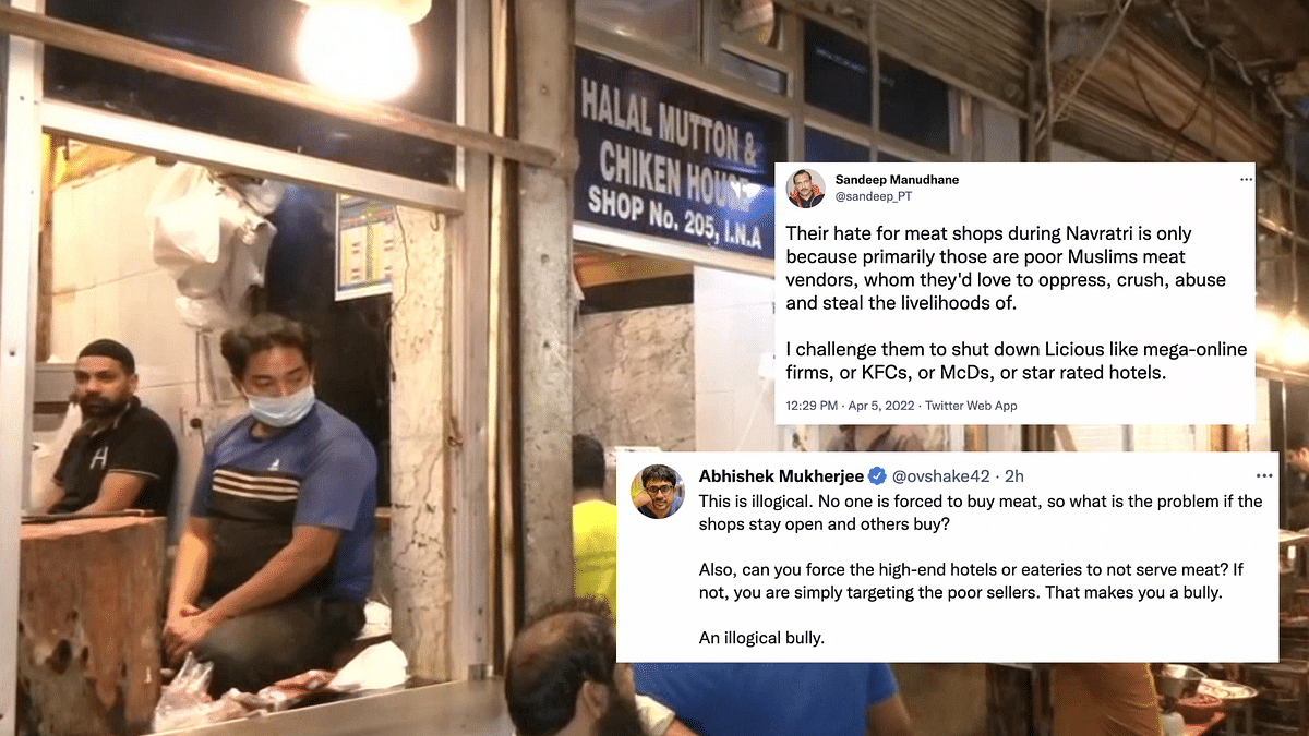 ‘Where Is the Choice?’: Delhi to Shut Meat Shops During Navratri, Twitter Reacts