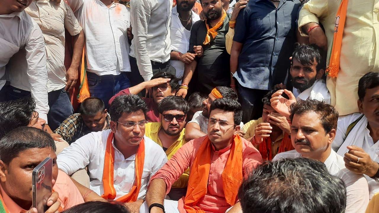 BJP's Tejasvi Surya, Others Taken Into Custody On Way Karauli for 'Nyay  Yatra'