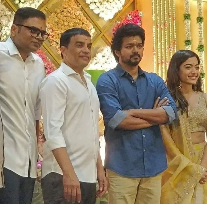 Rashmika Mandanna and Vijay will work together for the first time on 'Thalapathy 66'.
