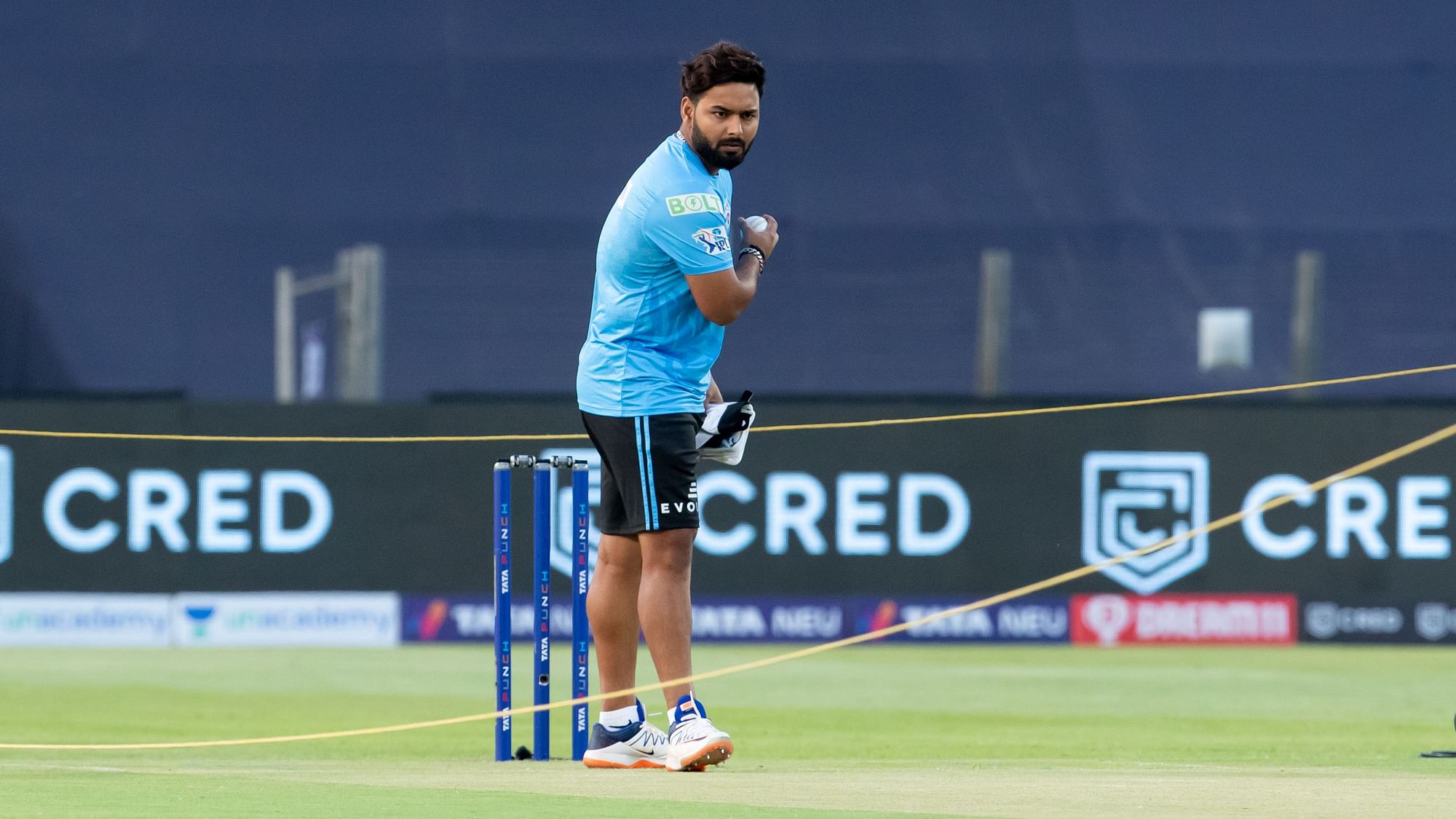 <div class="paragraphs"><p>Rishabh Pant before the match against Gujarat</p></div>