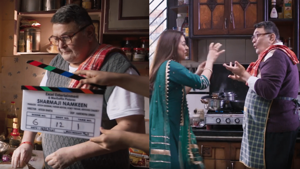 Farhan Akhtar Shares BTS Clips from Rishi Kapoor's Last Film 'Sharmaji Namkeen'
