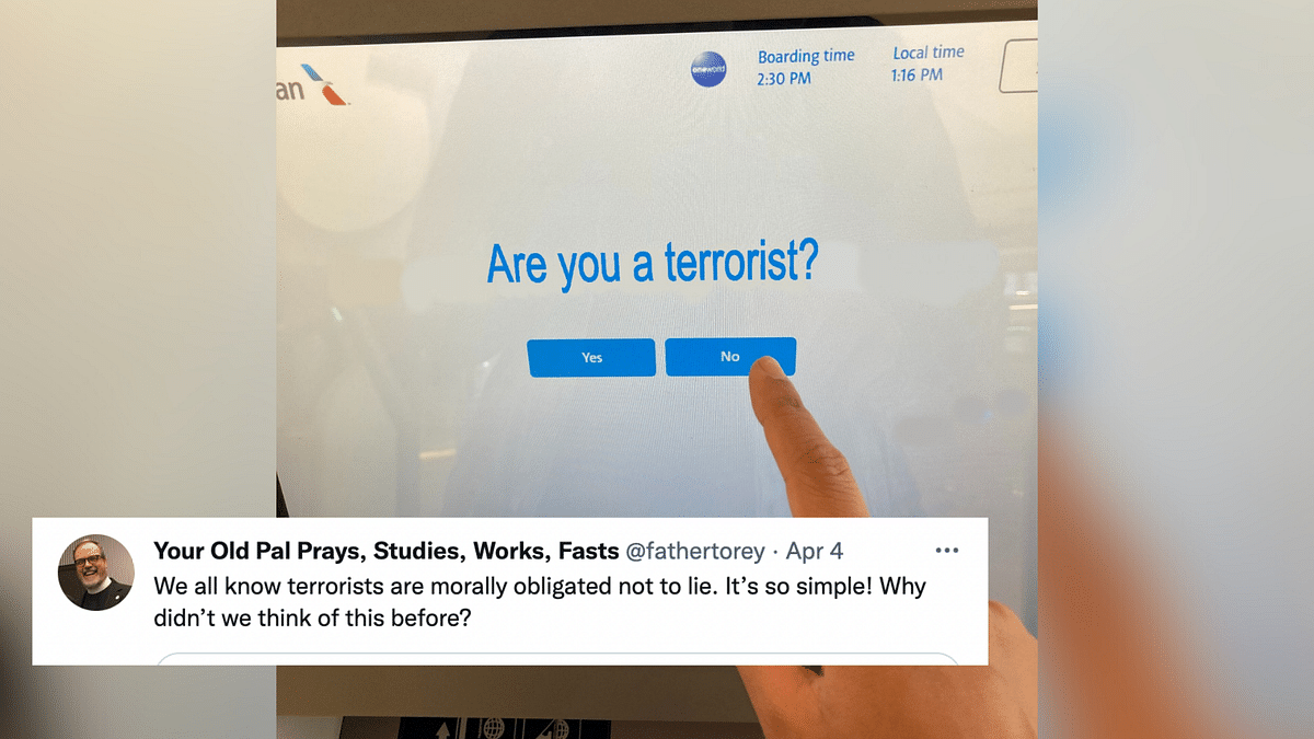 ‘Are You a Terrorist?’: Security Question at US Airport Cracks up Netizens