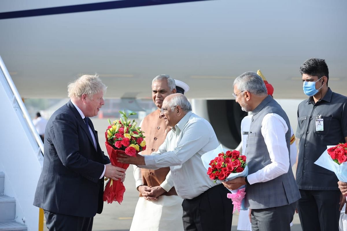 In Gujarat on Thursday, Boris Johnson said India and UK both share anxieties about autocracies around the world.