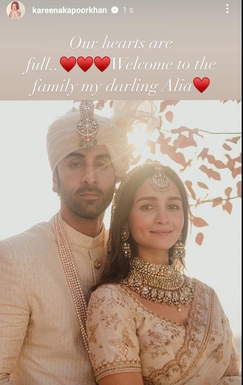 Wishes are pouring in for Ranbir and Alia.
