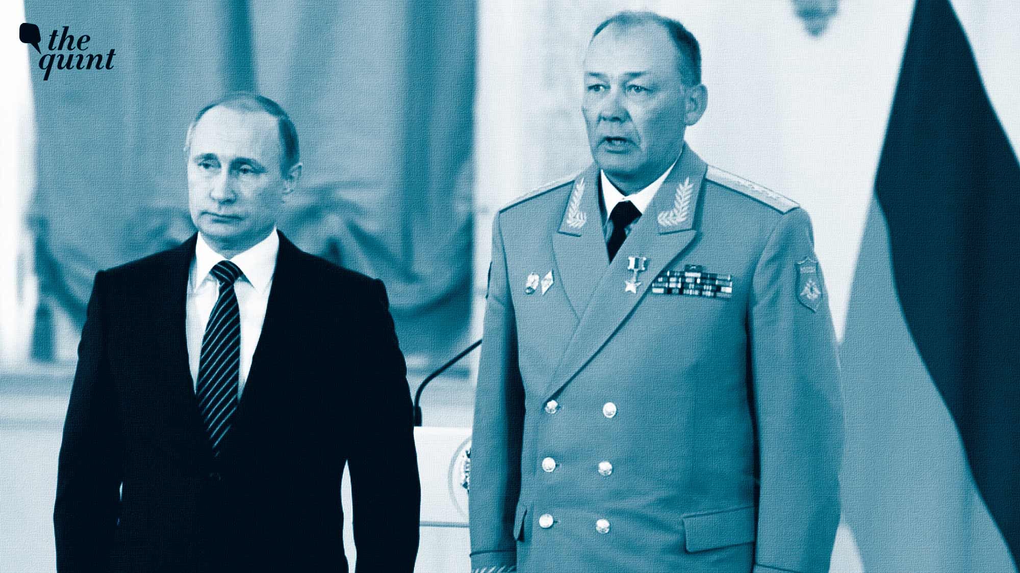 <div class="paragraphs"><p>Russian President Vladimir Putin and&nbsp;General Alexander Dvornikov.&nbsp;</p></div>