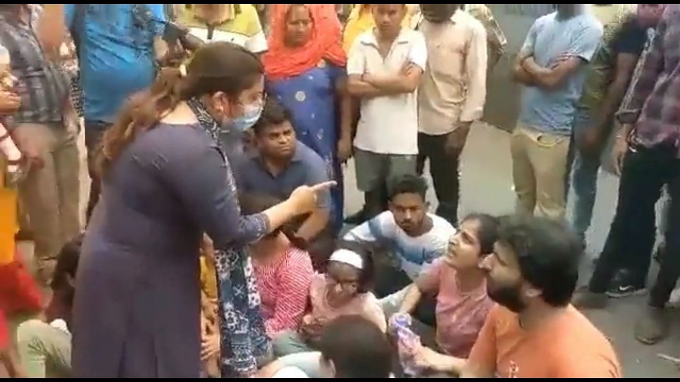 <div class="paragraphs"><p>Sub Divisional Magistrate (SDM) of Modinagar Shubhangi Shukla is seen screaming at a grief-stricken woman in the video.&nbsp;</p></div>