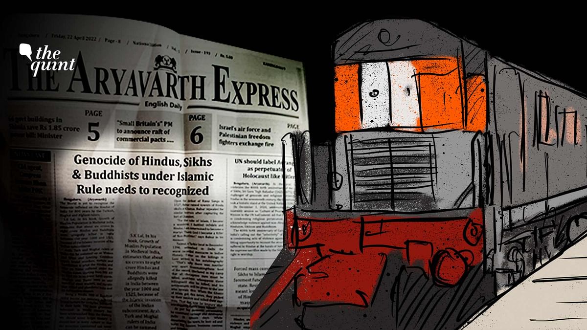 Controversial Newspaper With Articles on Genocide of Hindus Distributed on Train