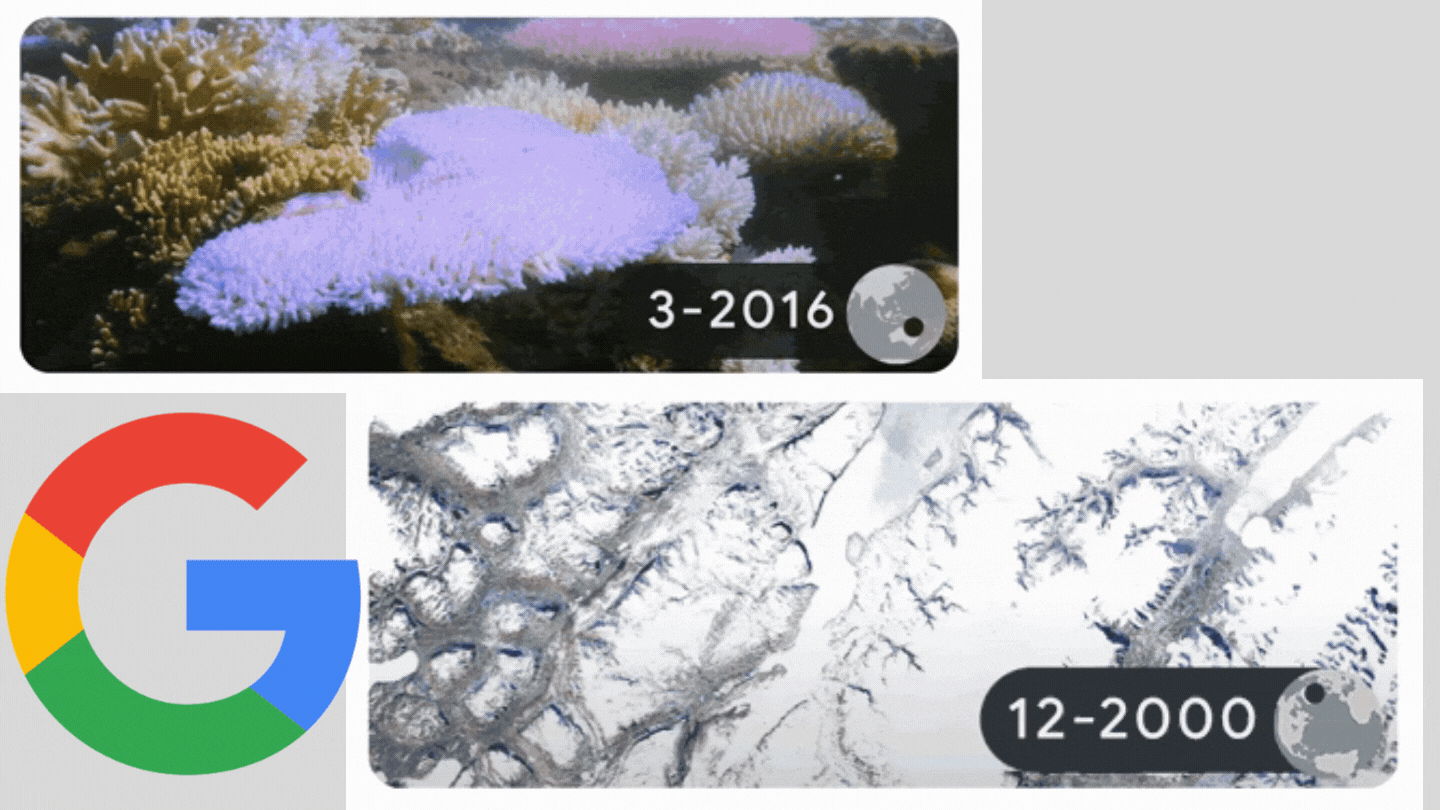 <div class="paragraphs"><p>As the world marks Earth Day 2022 on Friday, 22 April, Google has tweaked its search engine's doodle to reflect images showing melting glaciers, retreating snow cover, deforestation, and coral bleaching to remind its users about the deteriorating climate conditions and environment.</p></div>