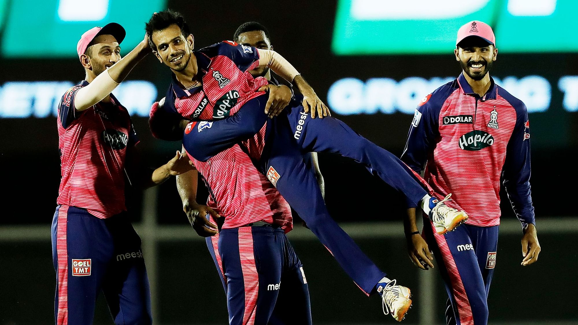 <div class="paragraphs"><p>Yuzvendra Chahal picked 5 wickets against KKR, including taking a hat-trick.&nbsp;</p></div>