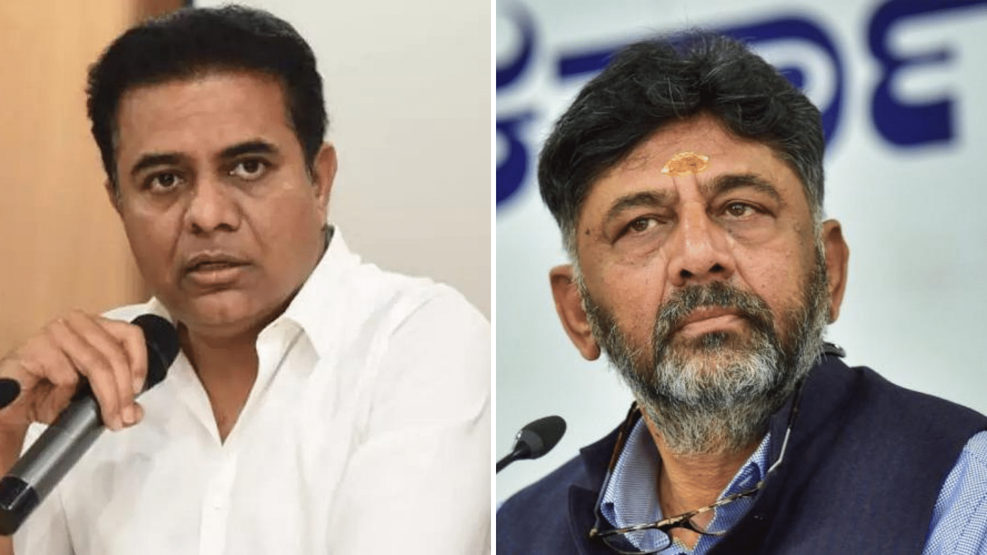 <div class="paragraphs"><p>In a Twitter tete-a-tete between Telangana Minister Kalvakuntla Taraka Rama Rao and Karnataka Congress leader DK Shivakumar, KTR told the latter that there should be a healthy competition between the emerging IT hubs of Hyderabad and Bengaluru.</p></div>