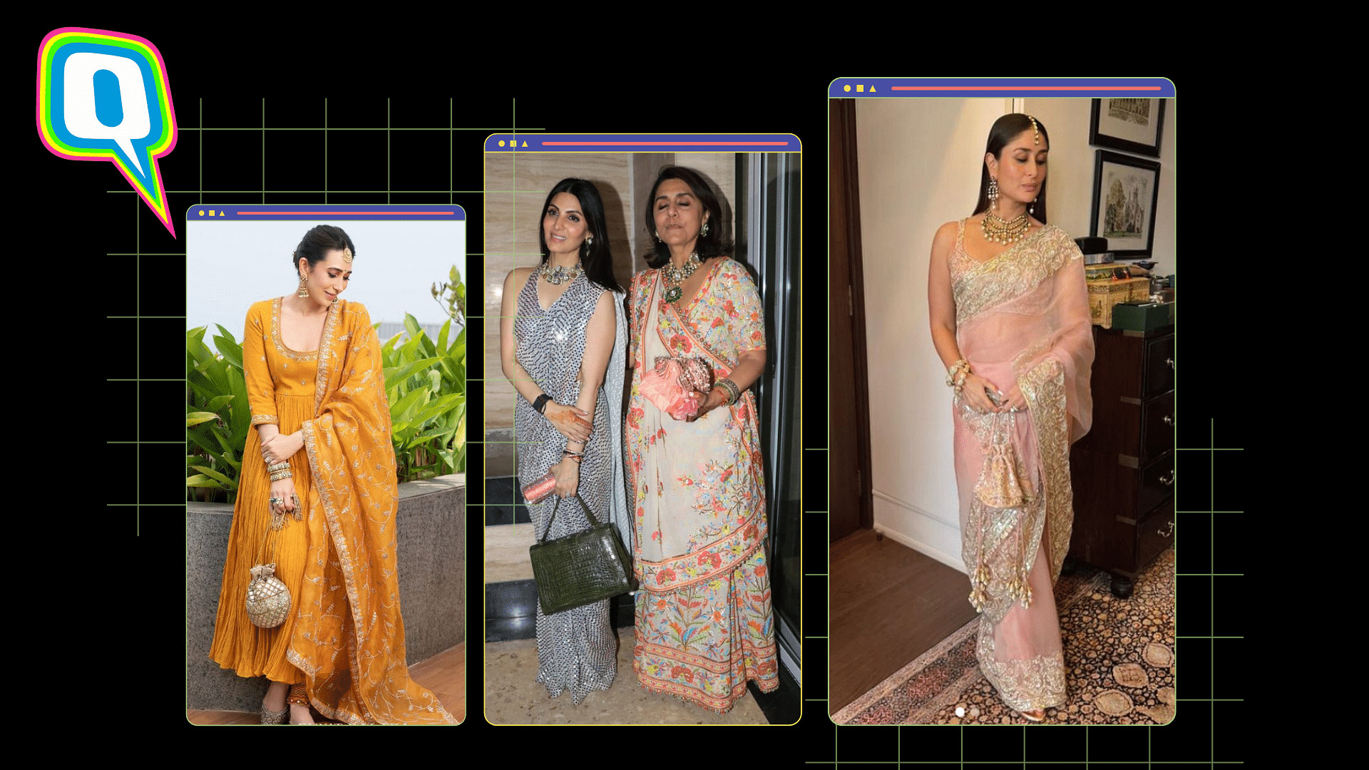 <div class="paragraphs"><p>Here's what guests wore to the Ranbir-Alia wedding.</p></div>