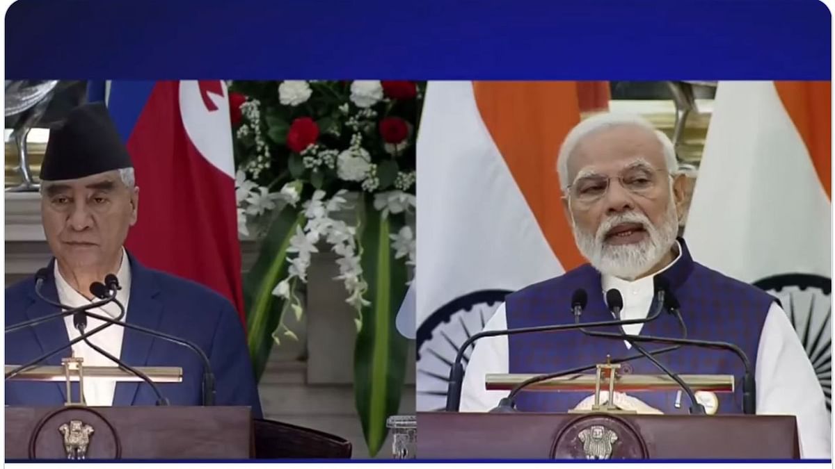 PM Modi, Nepal PM Deuba Jointly Inaugurate India-Nepal Rail Service
