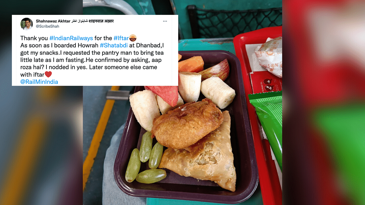Indian Railways Wins Hearts for Surprising Passenger With Iftar