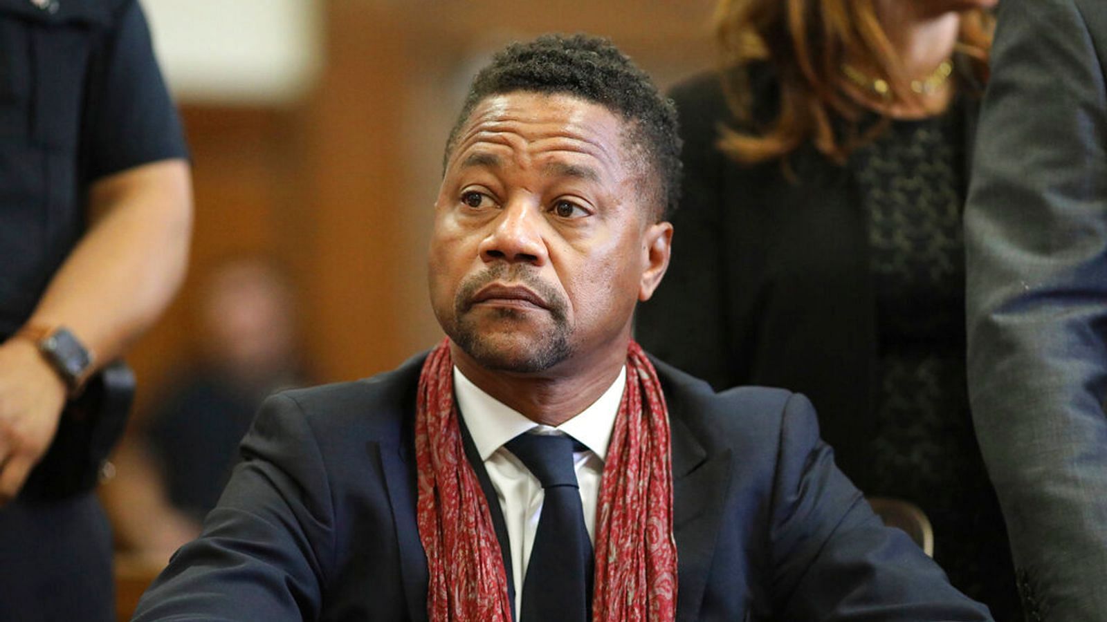 <div class="paragraphs"><p>American actor Cuba Gooding Jr pleads guilty to a charge of forcible touching.</p></div>