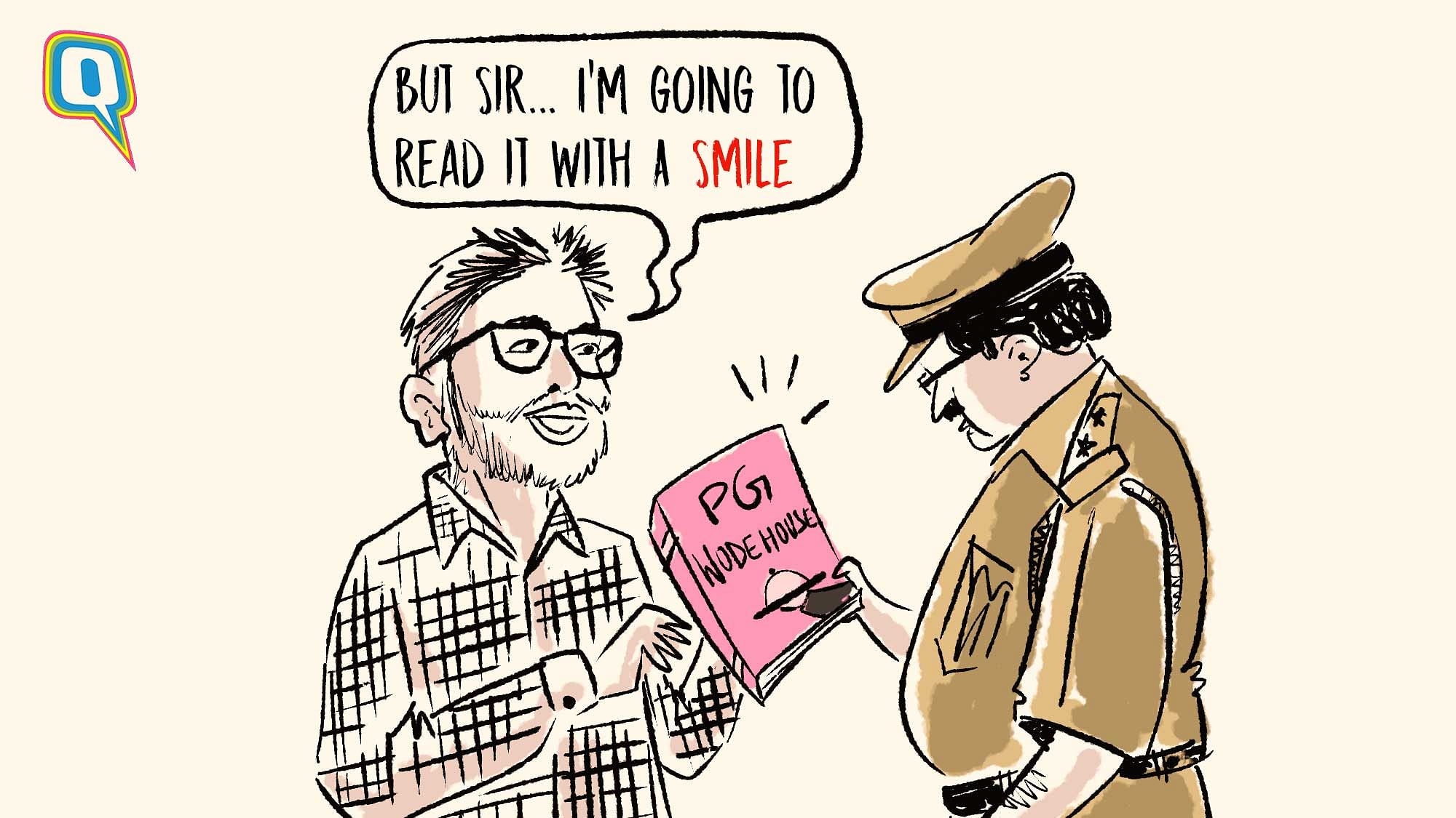 <div class="paragraphs"><p>Jail authorities in Maharashtra's Taloja refused to hand over a book by renowned humorist PG Wodehouse to Elgar Parishad-accused human rights activist Gautam Navlakha, calling the book a "security risk".</p></div>
